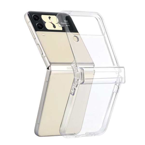 Crystal Clear Hinge Protection Case for Galaxy Z Flip5