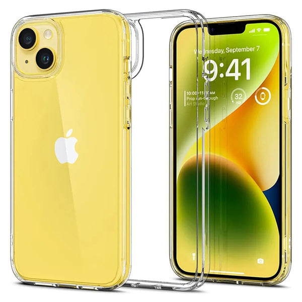 Crystal Clear Hard Glass Case For iPhone 14 Plus