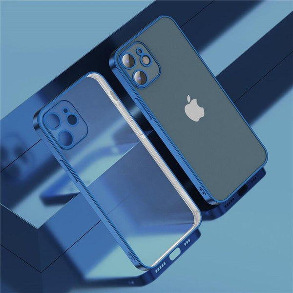 iPhone 12 Pro Max Electroplating Silicone Transparent Glitter Case – ZERO  SEVEN