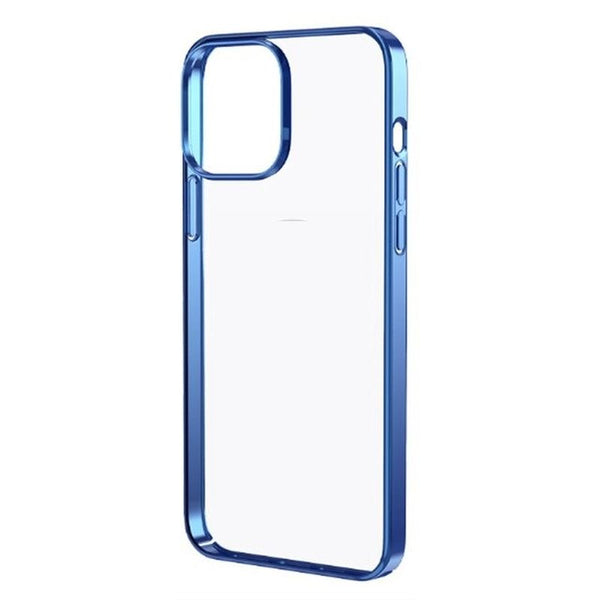 Electroplated Hard Clear Case for iPhone 12